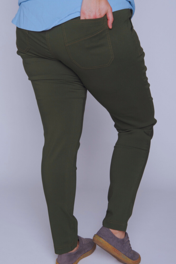 Spodnie CEVLAR nogawka zwężana kolor khaki