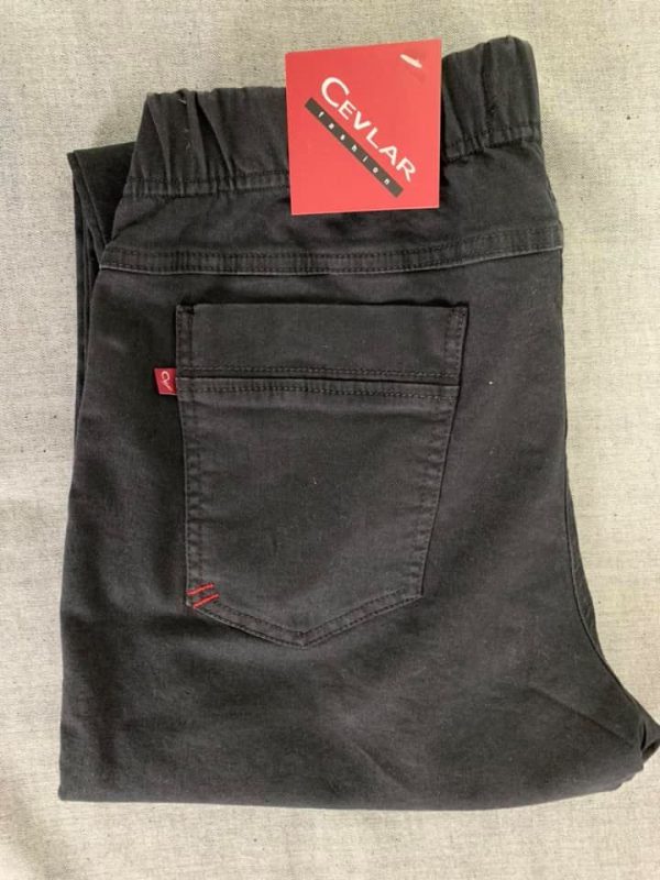 Spodnie Cevlar BJB 01 jeans kolor czarny