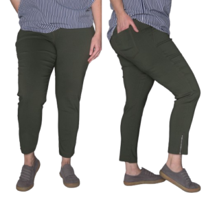 Spodnie CEVLAR z zameczkami kolor khaki