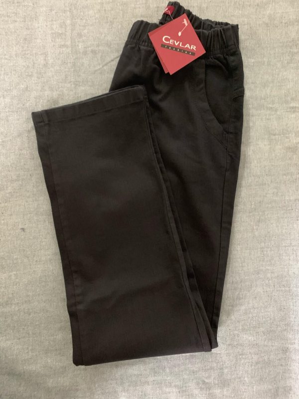 Spodnie z jeansu Cevlar BJ 02 kolor czarny, plus size XXL