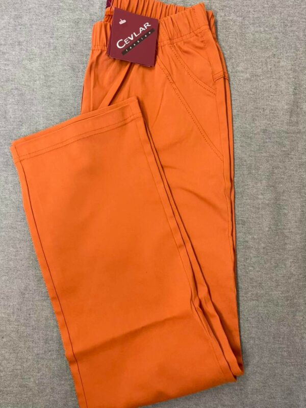 Spodnie z bengaliny Cevlar B02 kolor rudy, plus size XXL