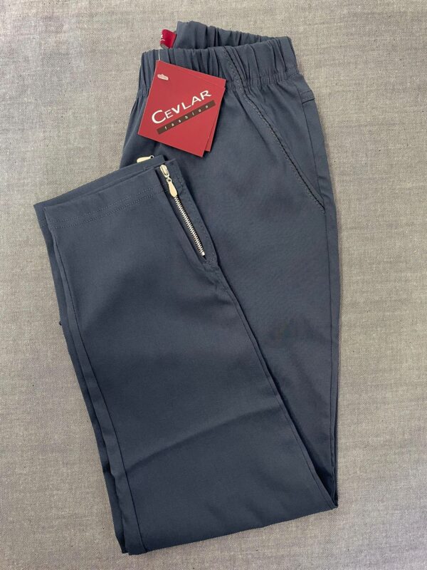 Spodnie z bengaliny Cevlar B04 kolor midnight navy, plus size XXL