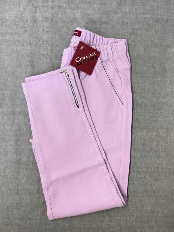 Spodnie z bengaliny Cevlar B04 kolor lilac, plus size XXL
