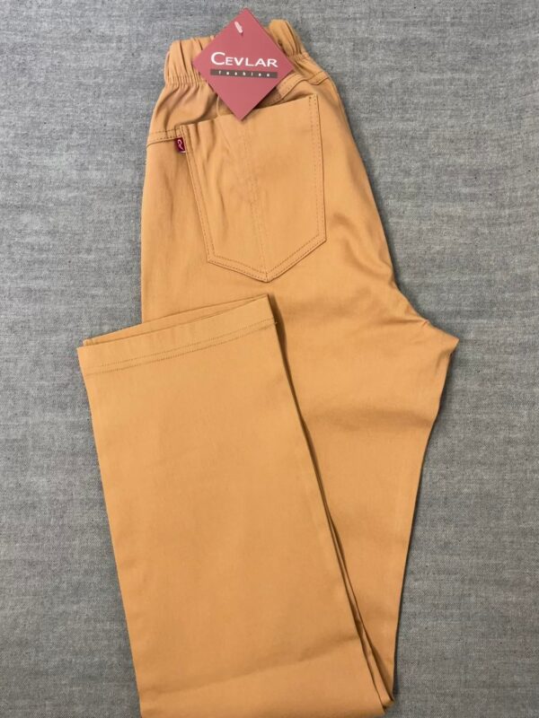Spodnie Cevlar B02 prosta nogawka kolor mocca
