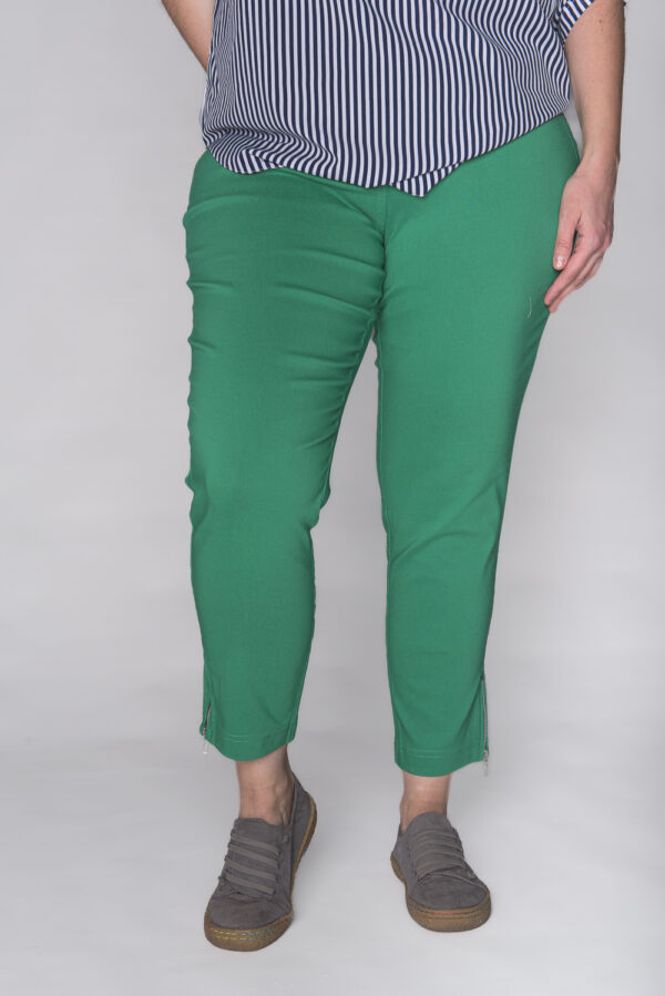 Spodnie CEVLAR z zameczkami kolor soczysta trawa