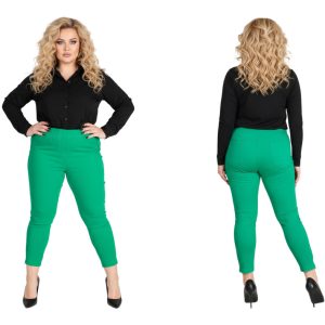 Spodnie CEVLAR z zameczkami kolor soczysta trawa