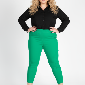 Spodnie CEVLAR z zameczkami kolor soczysta trawa