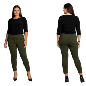 Spodnie CEVLAR z zameczkami kolor khaki