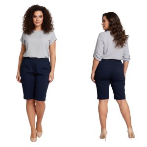 Bermudy CEVLAR długość do kolan kolor granatowy