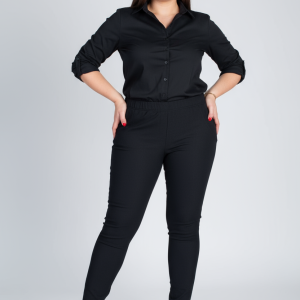 Spodnie CEVLAR zwężona nogawka kolor czarny