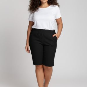 Bermudy CEVLAR długość do kolan kolor czarny