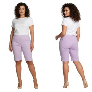 Bermudy CEVLAR długość do kolan kolor lilac