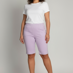 Bermudy CEVLAR długość do kolan kolor lilac